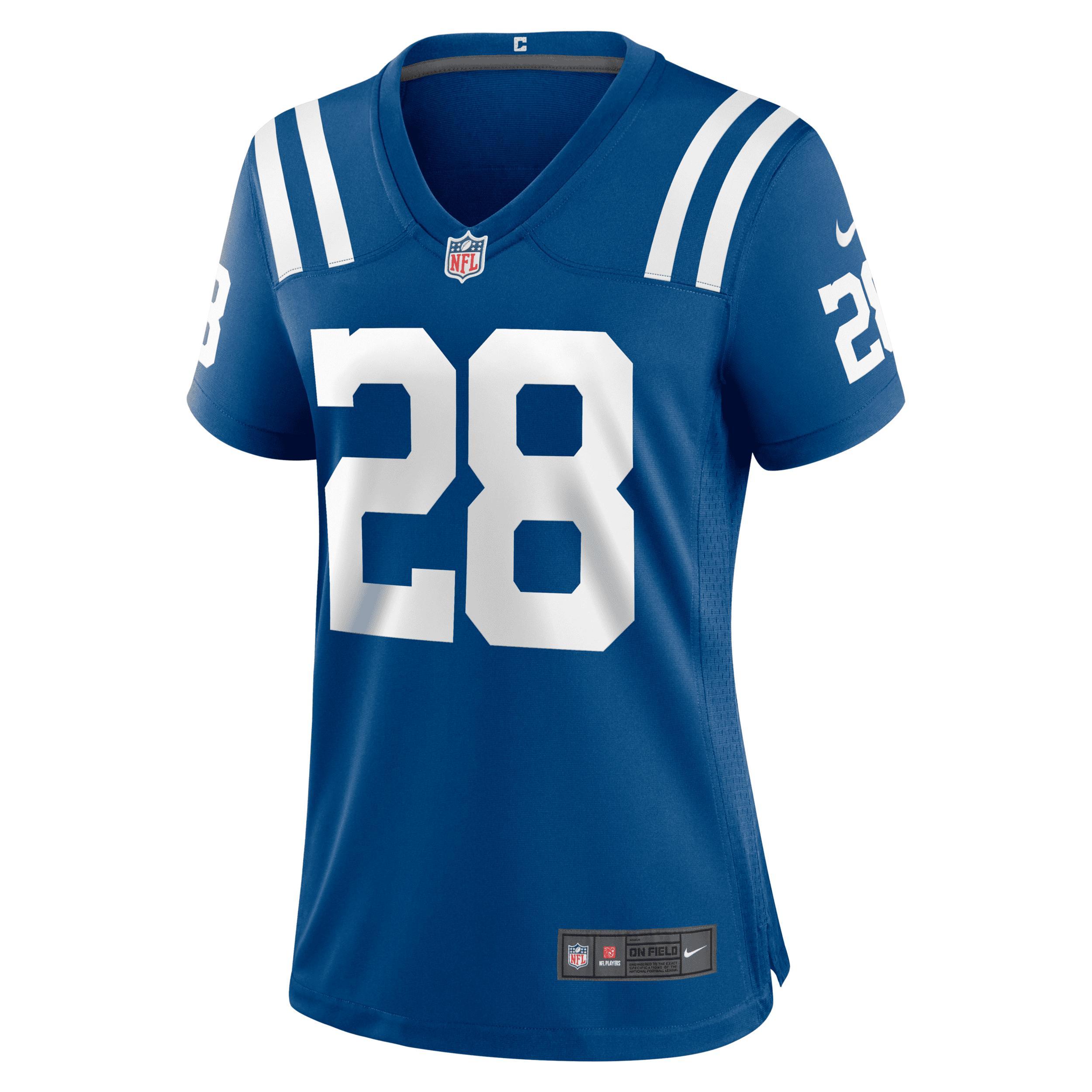 Women's Nike Jonathan Taylor Royal Indianapolis Colts Player Game Jersey, Size: Small, Blue Product Image