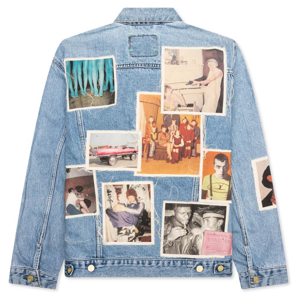 Portrait Denim Jacket - Multi Male Product Image