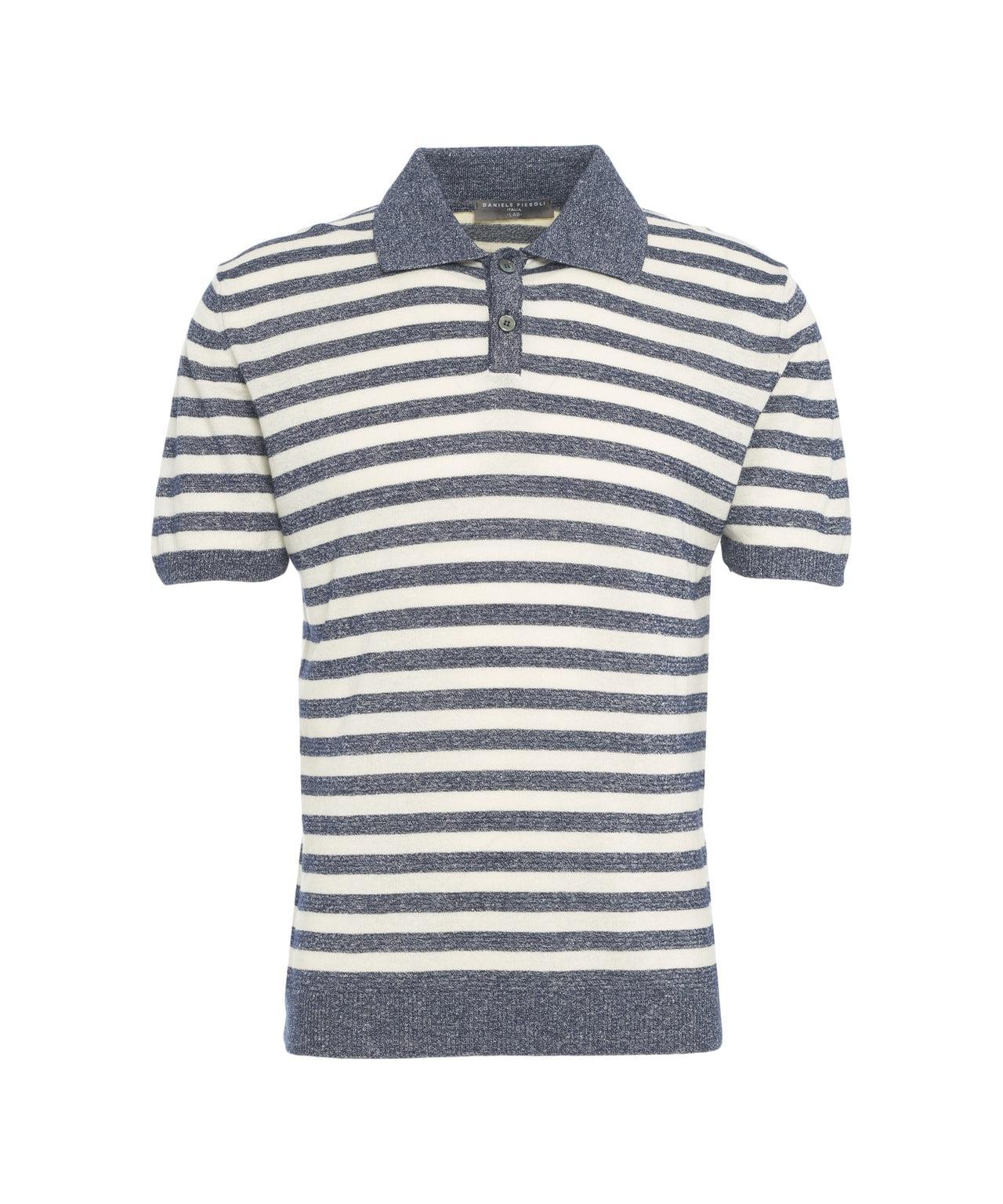 Striped polo shirt Product Image