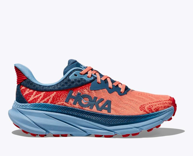 HOKA Women's Challenger 7 Shoes in Obsidian/Anchor, Size 6.5 Product Image