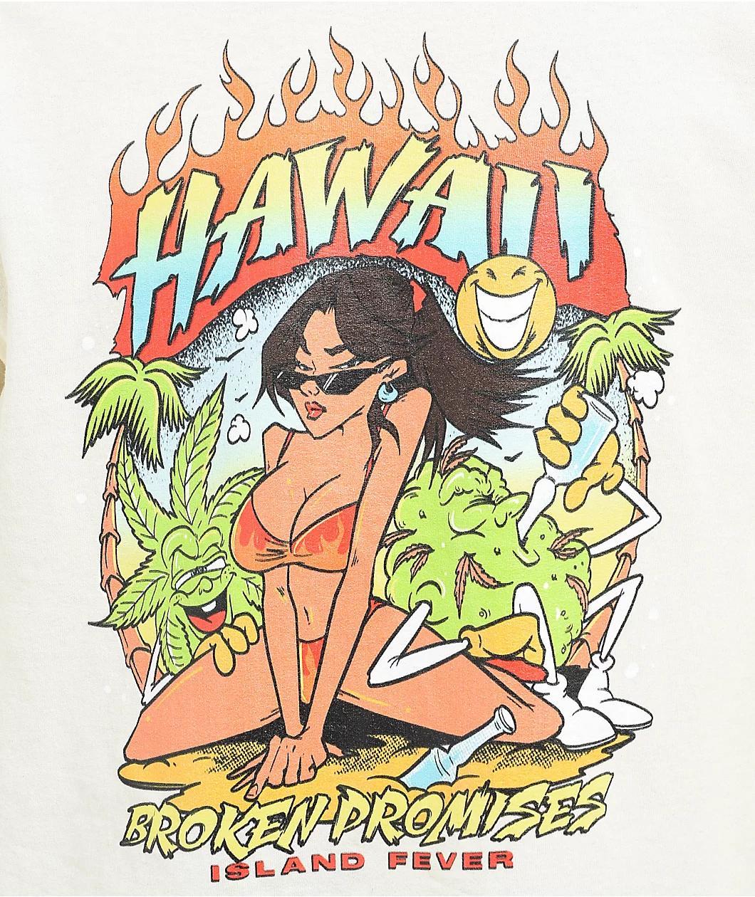 Broken Promises Island Fever Cream T-Shirt Product Image