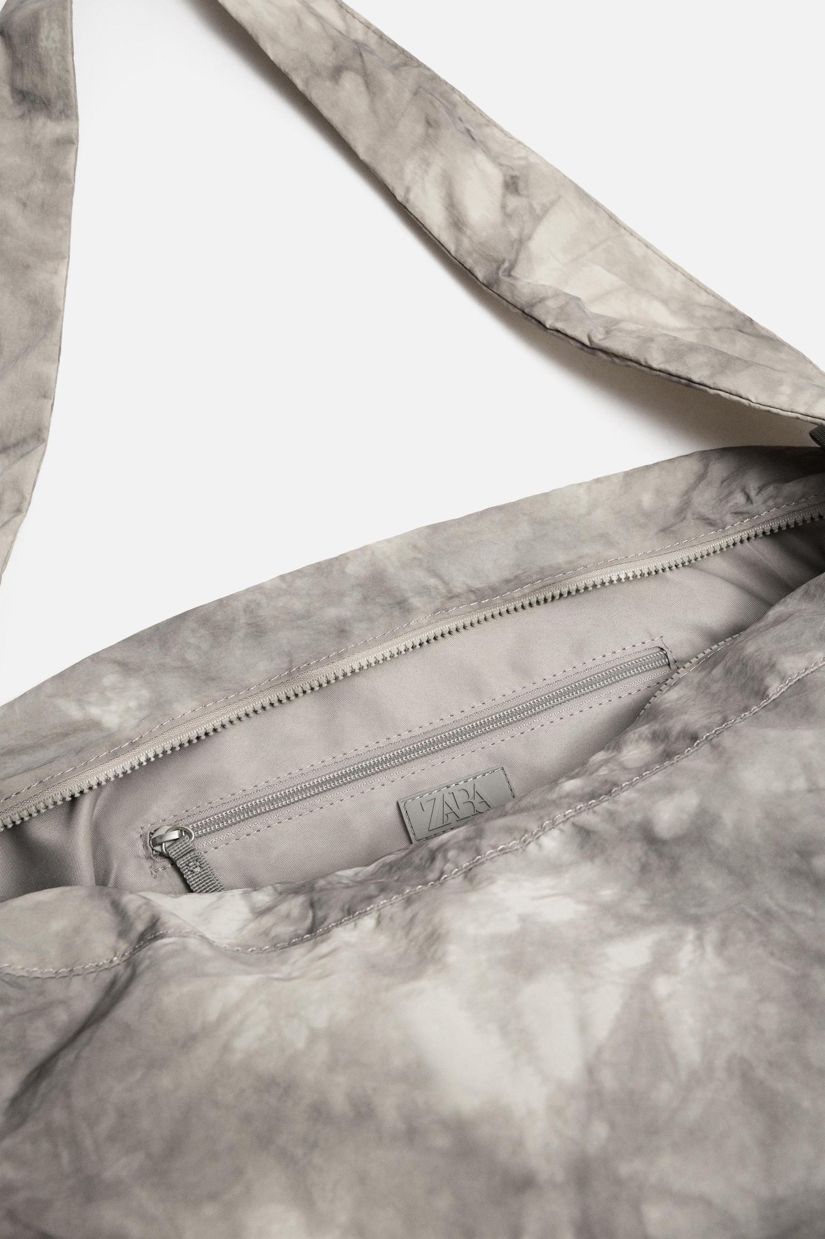 WORN EFFECT NYLON BAG Product Image
