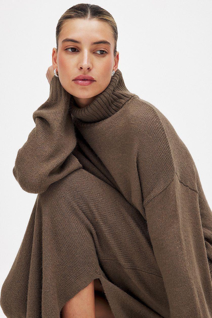 Knitted Oversized Maxi Dress Product Image