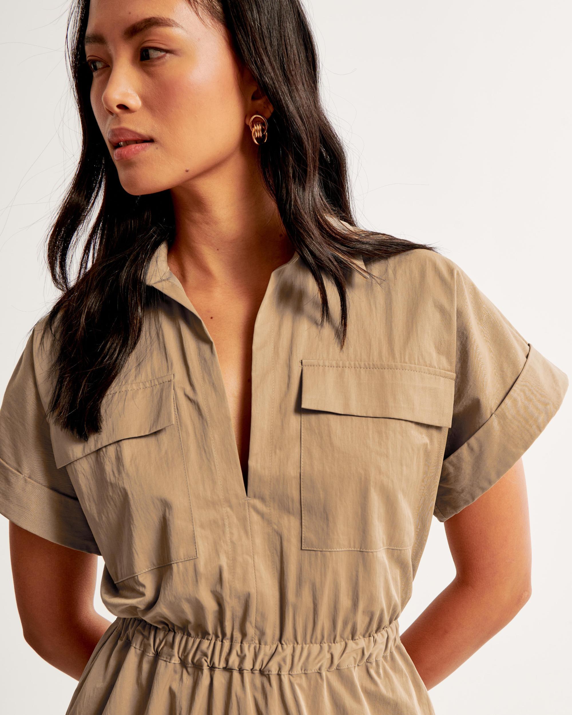 Utility Maxi Shirt Dress Product Image