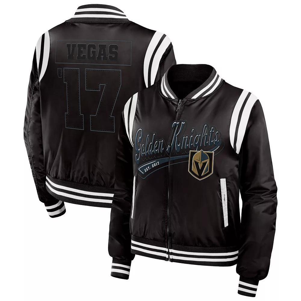 Women's WEAR by Erin Andrews  Garnet Colorado Avalanche Baller Full-Zip Bomber Jacket, Size: XL, Red Product Image