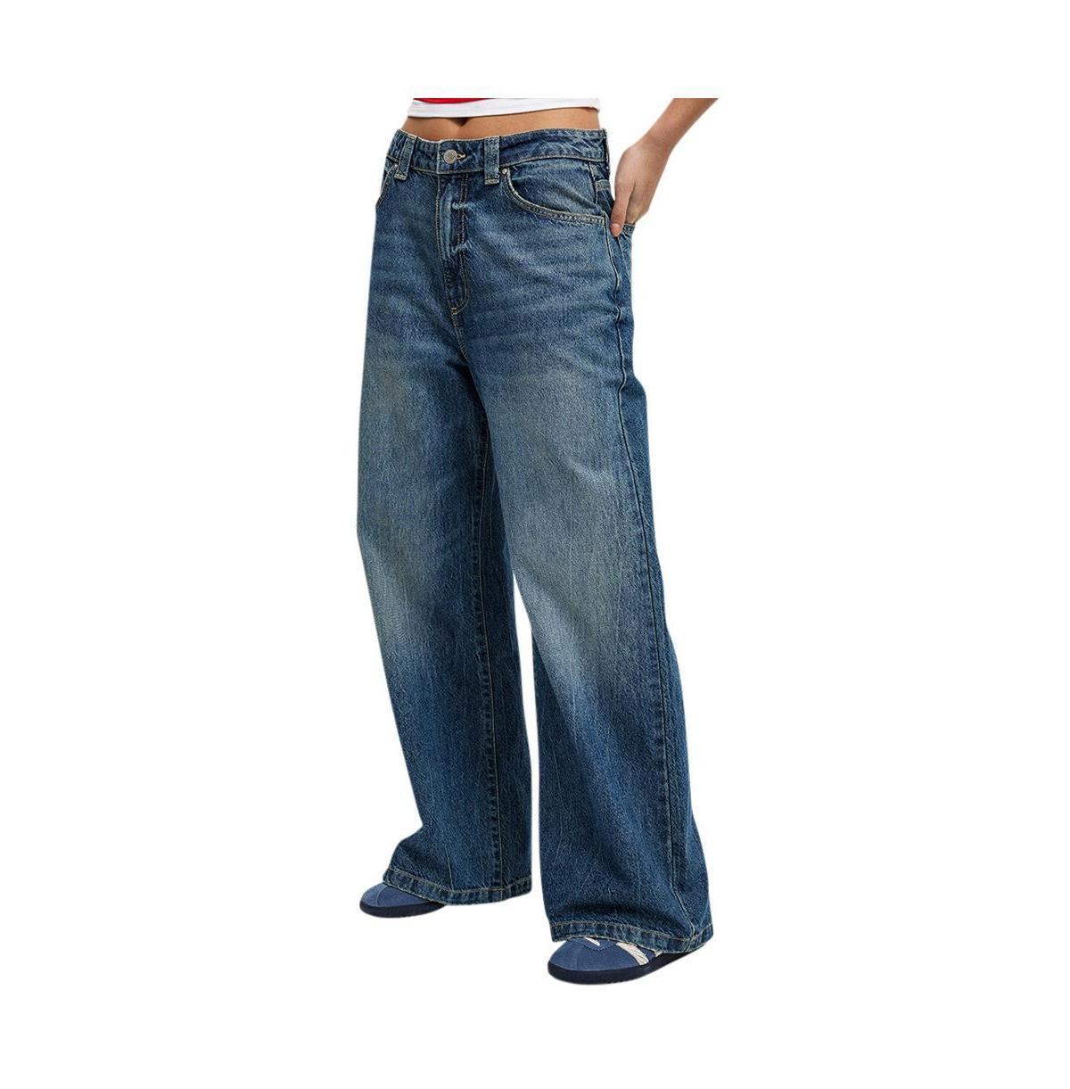 Cotton On Women's Low Super Baggy Jean in Graphite Black at Nordstrom, Size 18 Product Image