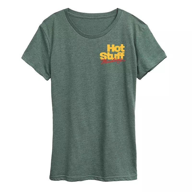 Womens Chinese Dragon Graphic Tee Grey Green Product Image