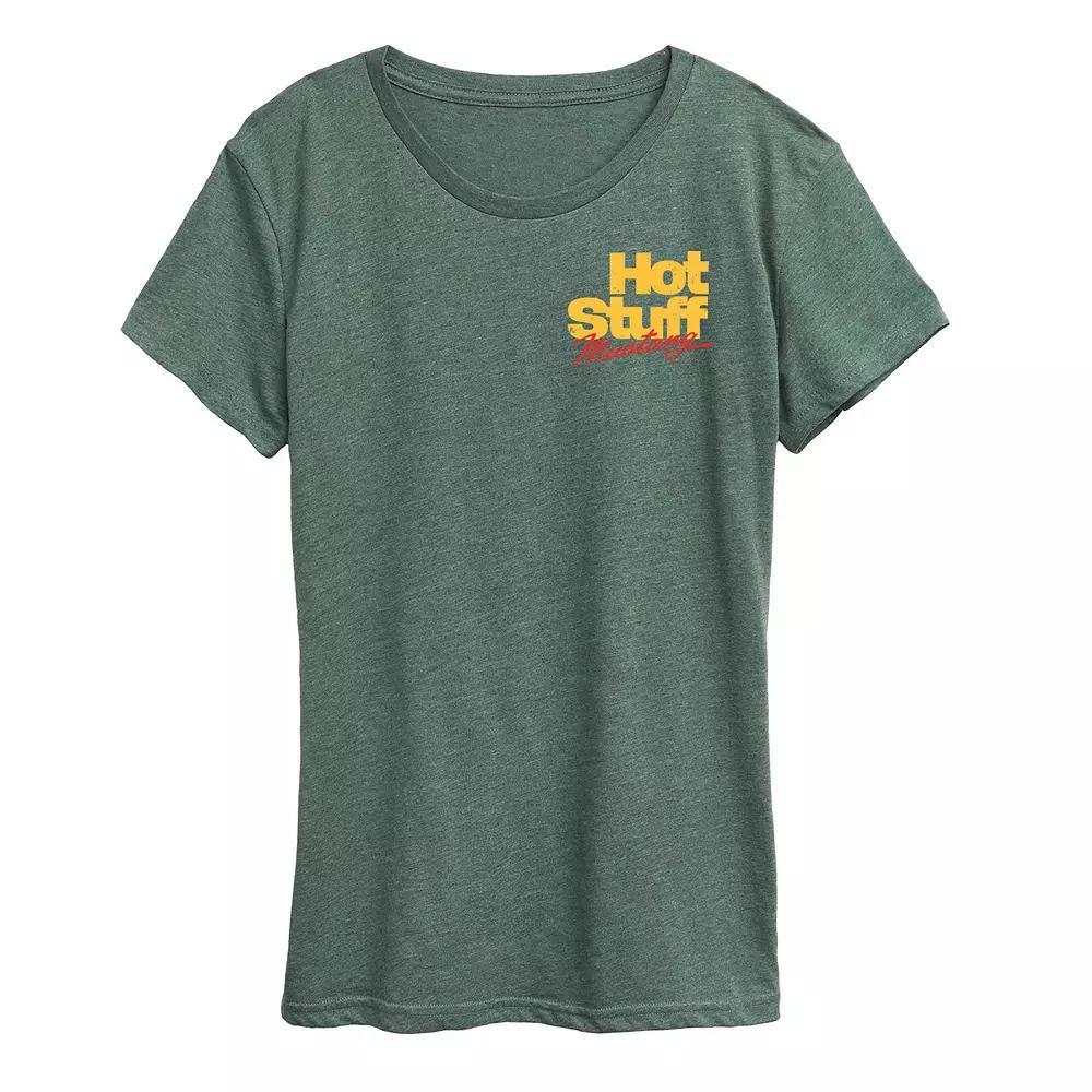Womens Chinese Dragon Graphic Tee Grey Green Product Image
