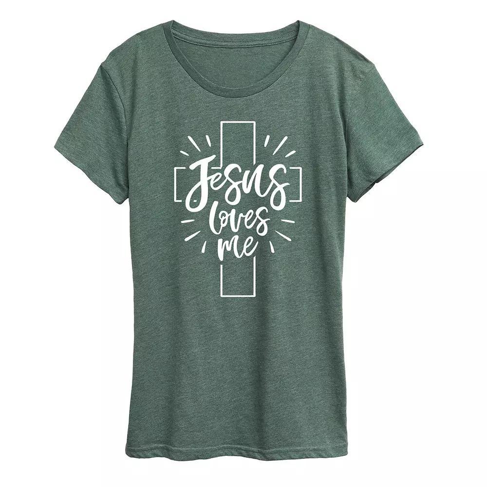 Womens This Is My St. Patricks Day Shirt Graphic Tee Grey Green Product Image