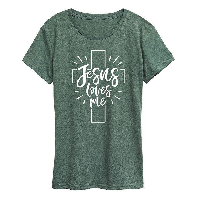 Womens This Is My St. Patricks Day Shirt Graphic Tee Grey Green Product Image