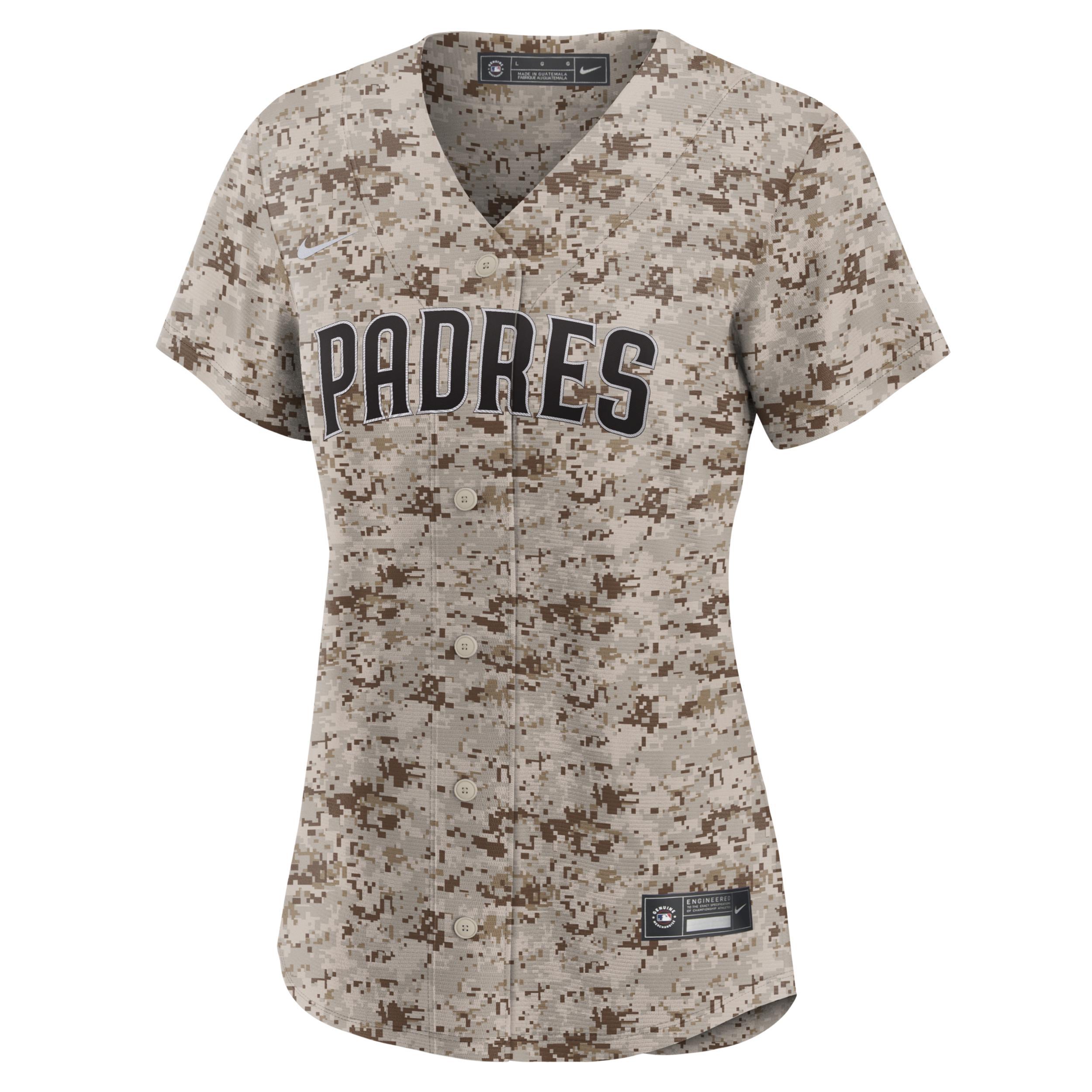 Womens Nike Manny Machado Camo San Diego Padres USMC Alternate Replica Player Jersey Product Image