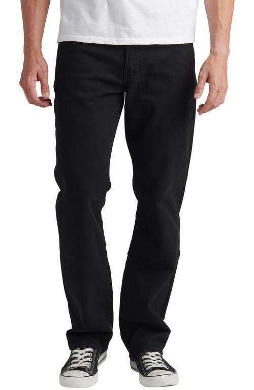 Silver Jeans Co. Big  Tall Black Relaxed-Fit Stretch Denim Jeans Product Image