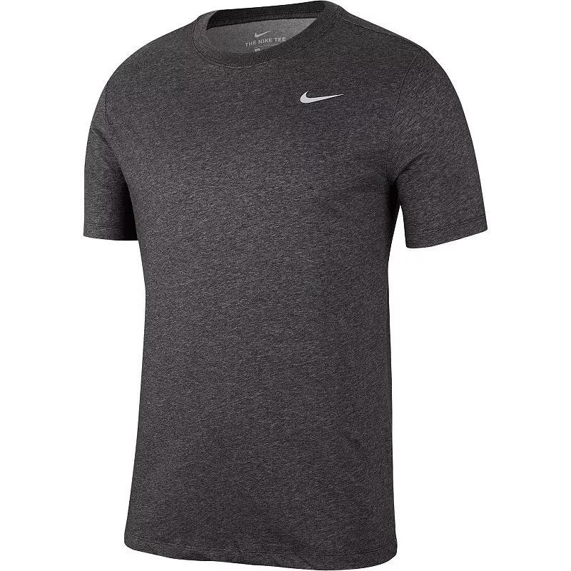 Big & Tall Nike Dri-FIT Training Tee, Men's, Size: 3XL, Black Grey Product Image
