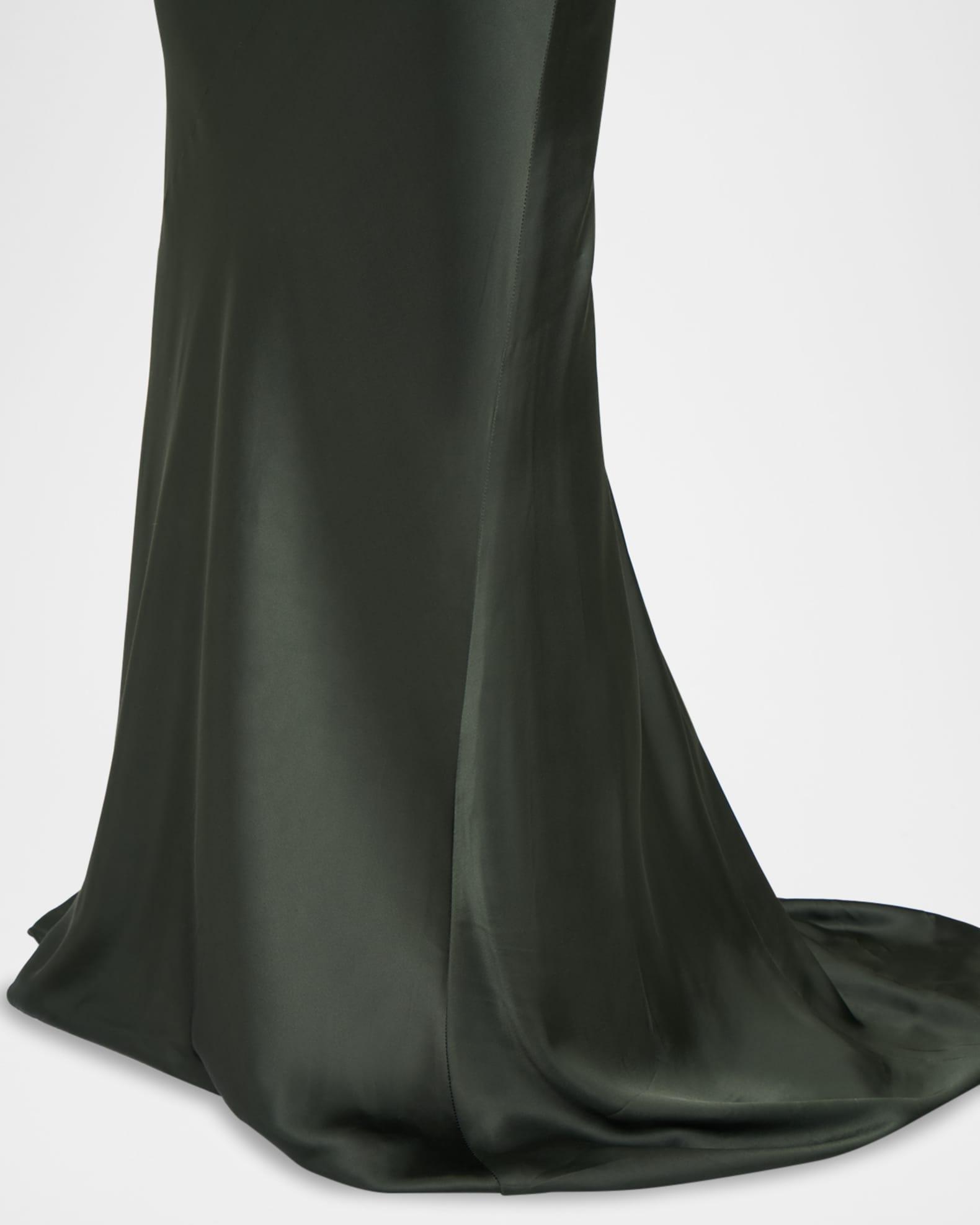 My Endless Love Satin Maxi Skirt  Product Image