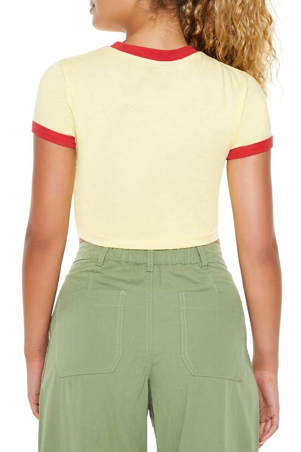 Scarlet Witch Cropped Ringer Tee | Forever 21 Product Image
