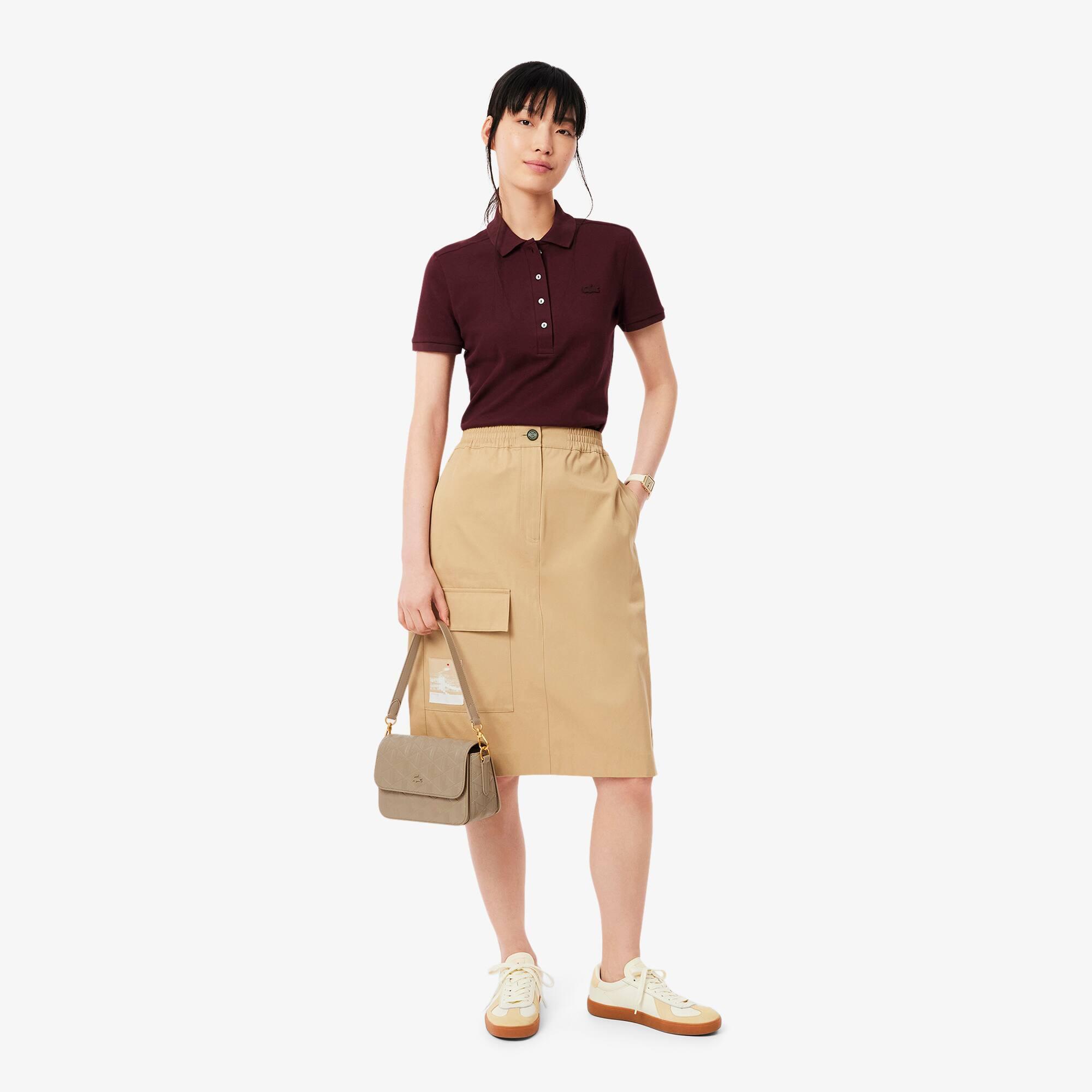 Maheki Embossed Leather Shoulder Bag Product Image