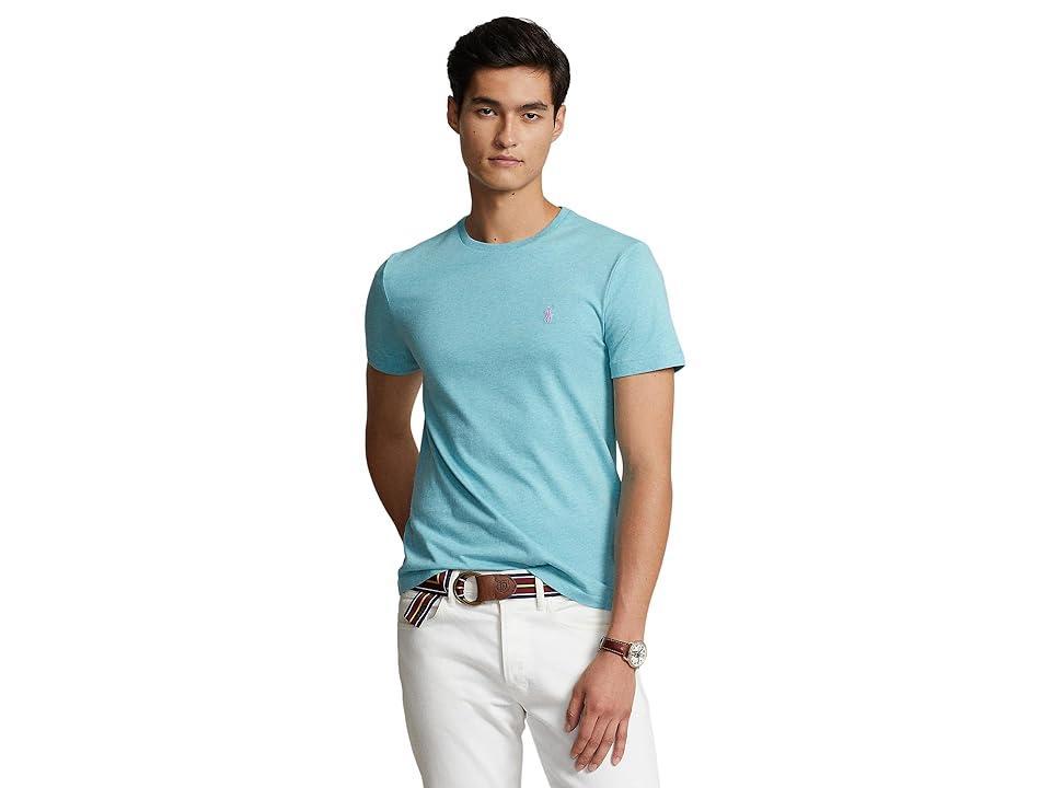 Polo Ralph Lauren Classic Fit Jersey Crewneck T-Shirt (Turquoise) Men's T Shirt Product Image