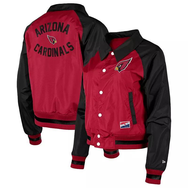 Women's New Era Royal Buffalo Bills Coaches Raglan Full-Snap Jacket, Size: Medium, Blue Product Image