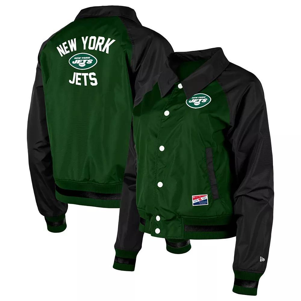 Women's New Era Royal Buffalo Bills Coaches Raglan Full-Snap Jacket, Size: Medium, Blue Product Image