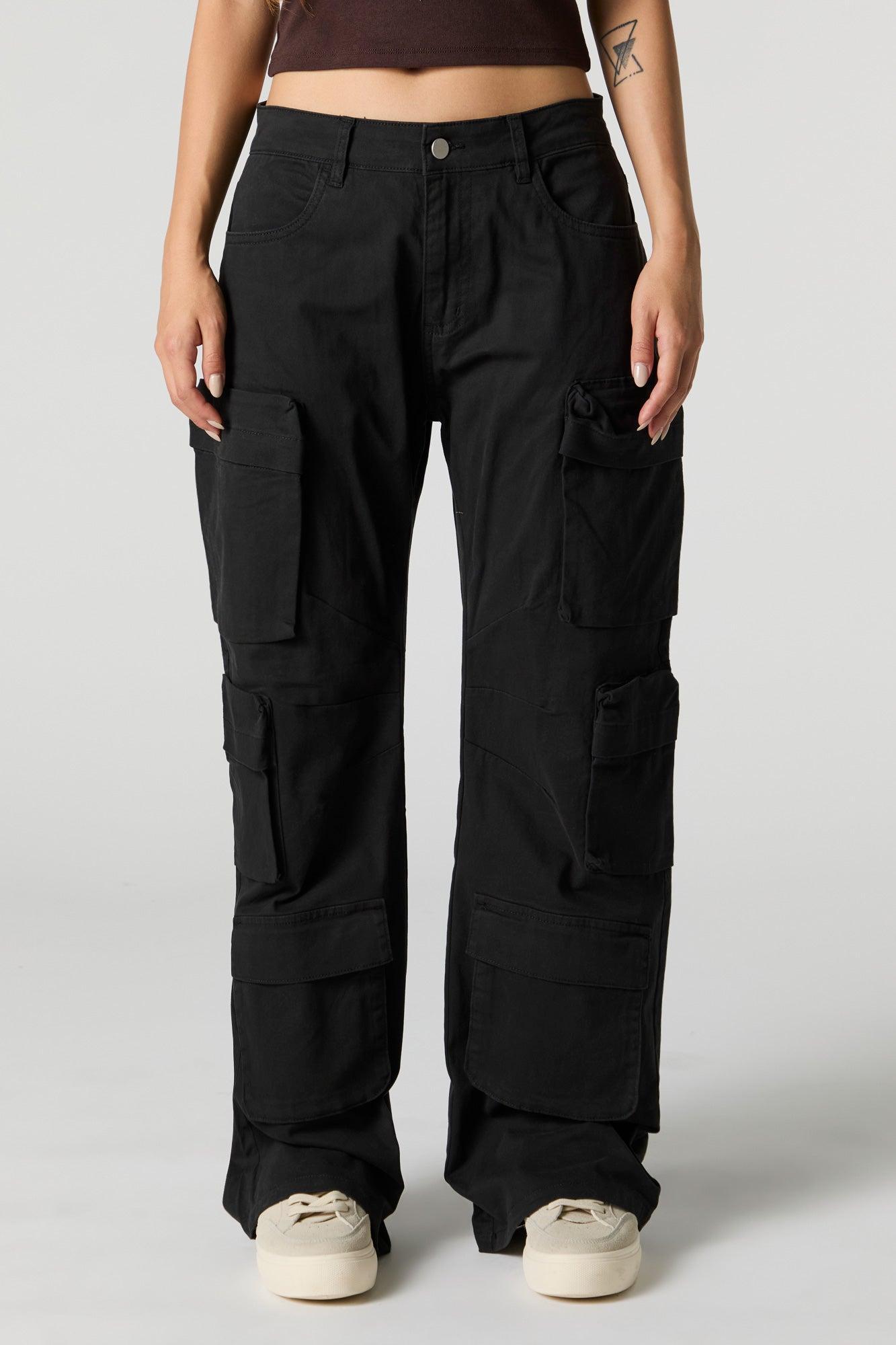Multi Pocket Straight Leg Cargo Pant Female Product Image