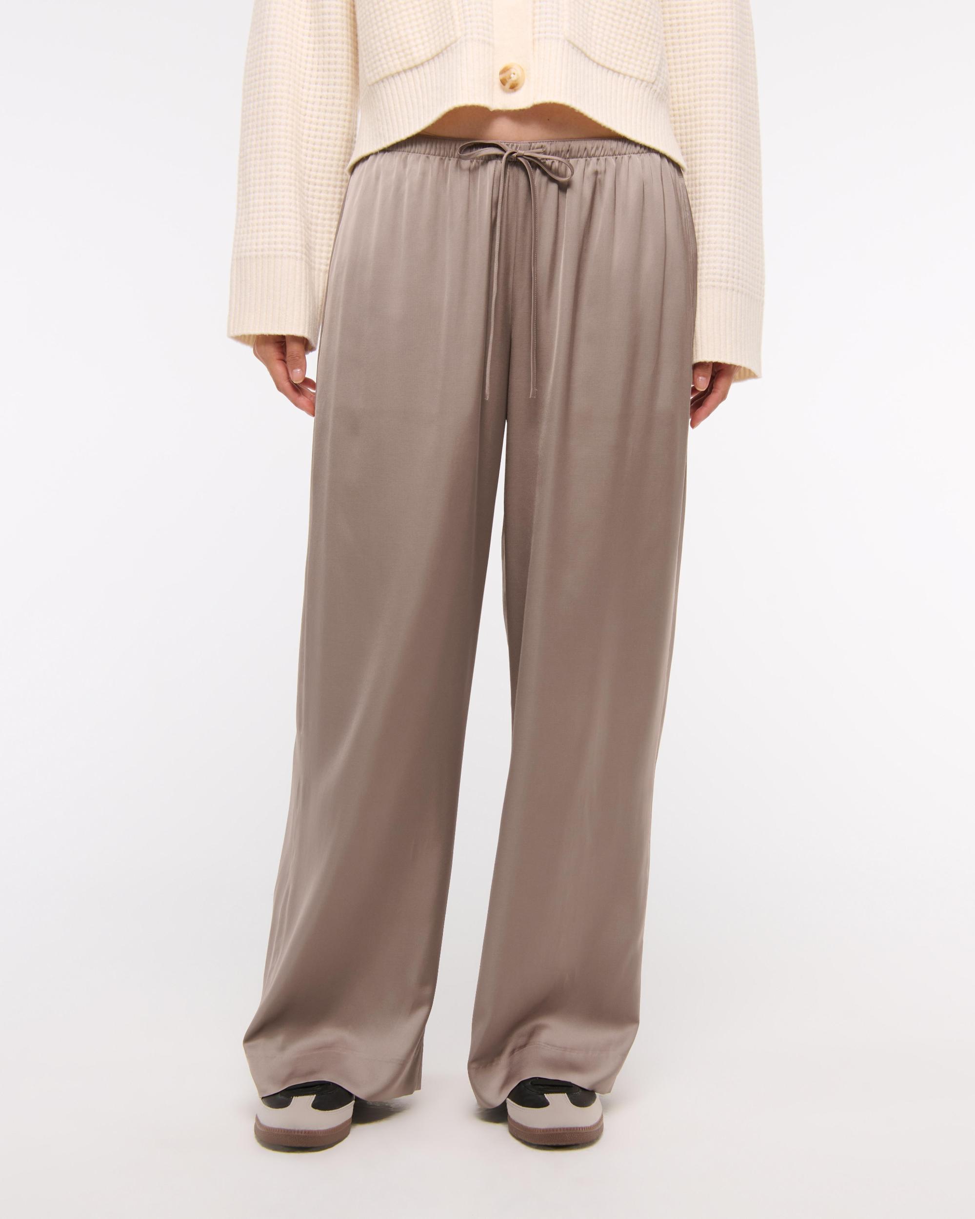 Satin Pull-On Pant Product Image