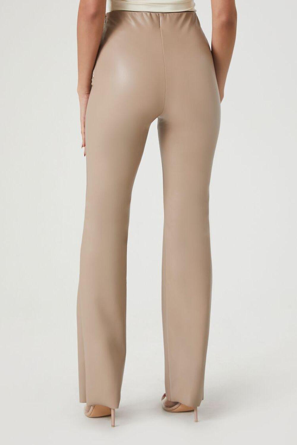 Faux Leather High-Rise Bootcut Pants | Forever 21 Product Image