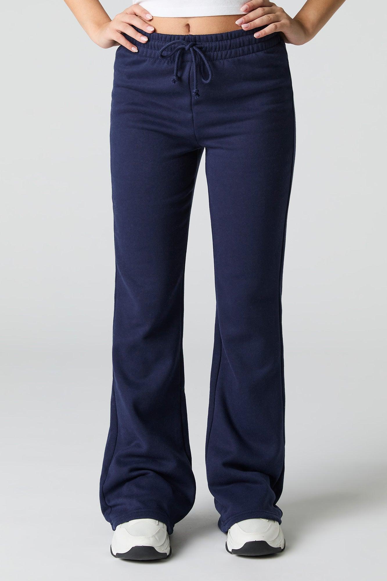 Dramatic Graphic Fleece Flare Sweatpant Female Product Image