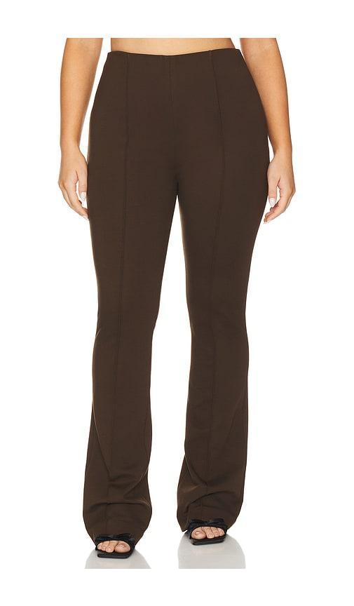 L'ACADEMIE By Marianna Benigna Trouser In Brown Product Image