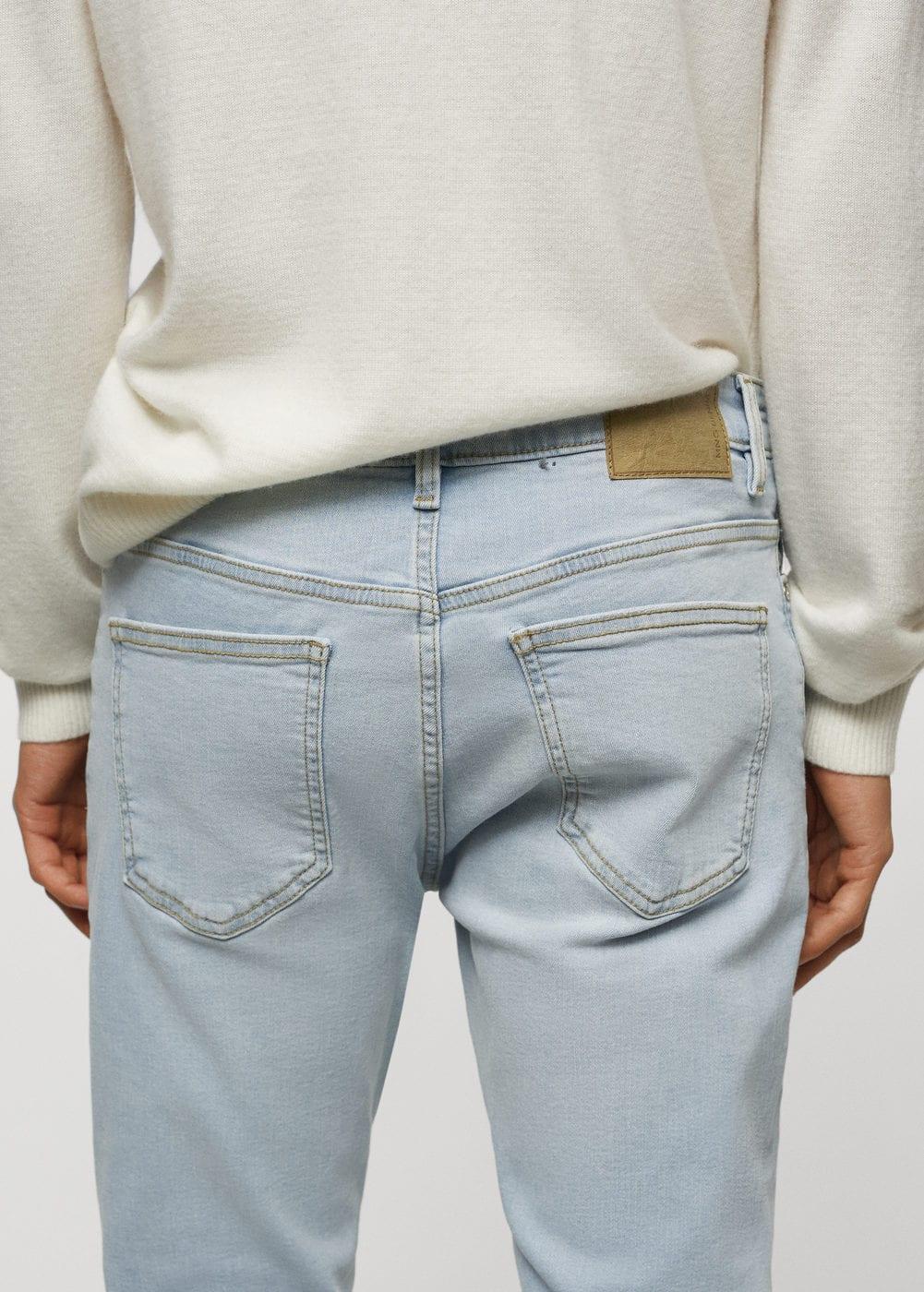 MANGO MAN - Jude skinny-fit jeans light blueMen Product Image