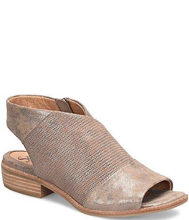 Sofft Natalia Perforated Leather Sandals Product Image