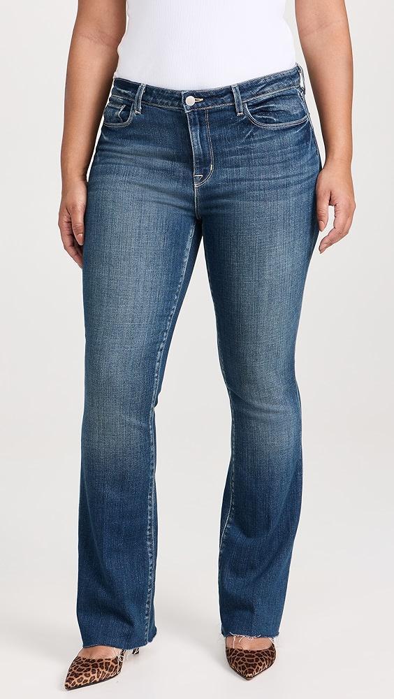 L'AGENCE Sneeki Sneaker Straight Jeans | Shopbop Product Image