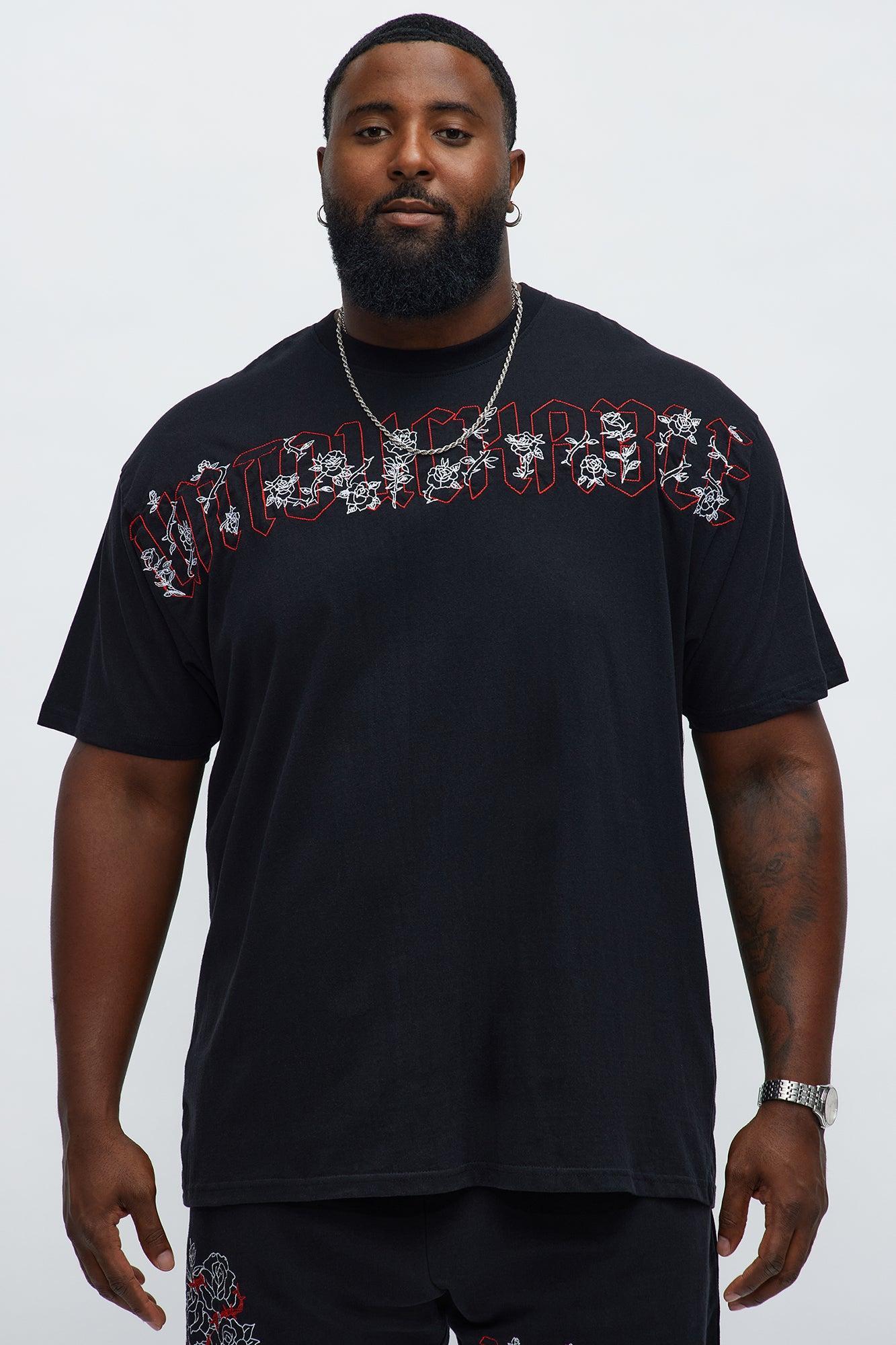 Rose Bundle Short Sleeve Tee - Black Product Image