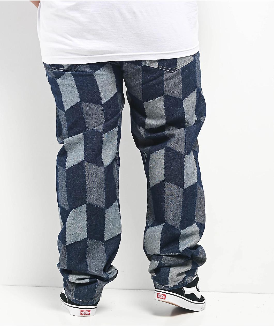 HUF Patchwork Denim Pants Product Image