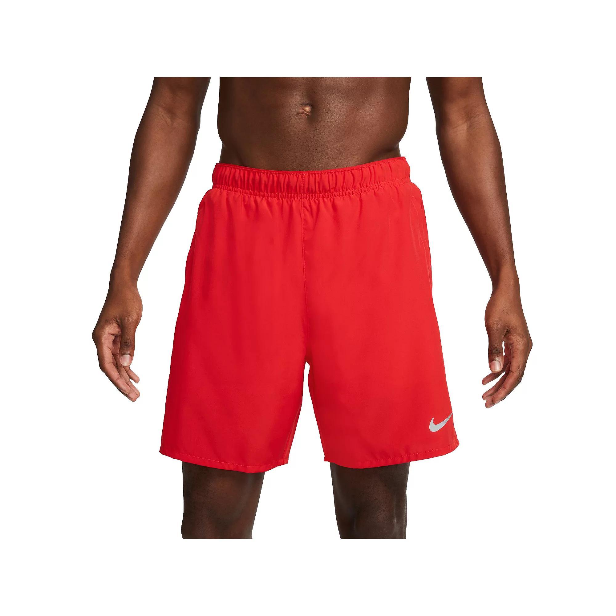 Men's Nike Dri-FIT Challenger 7" 2-in-1 Running Shorts, Size: Small, University Red Black Slv Product Image