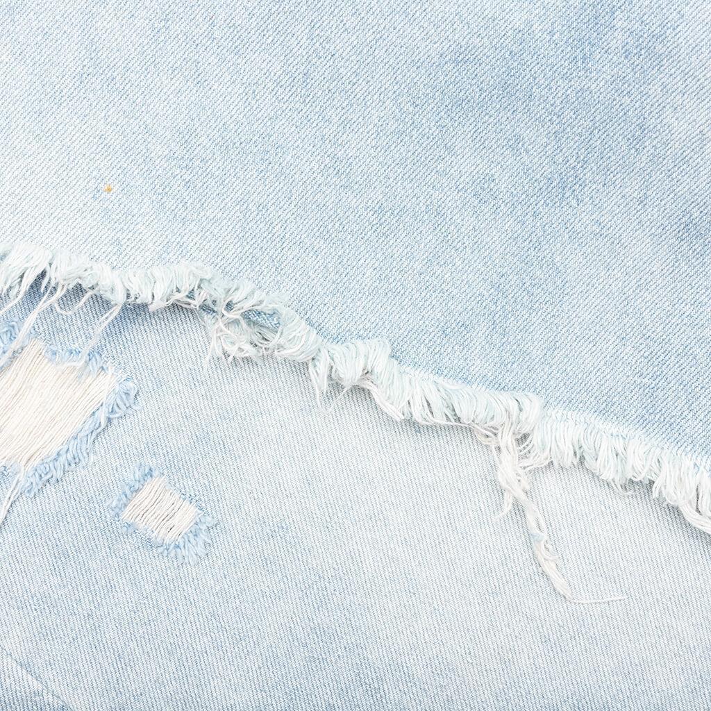 Berry Wide Denim Short - Vintage Light Blue Male Product Image