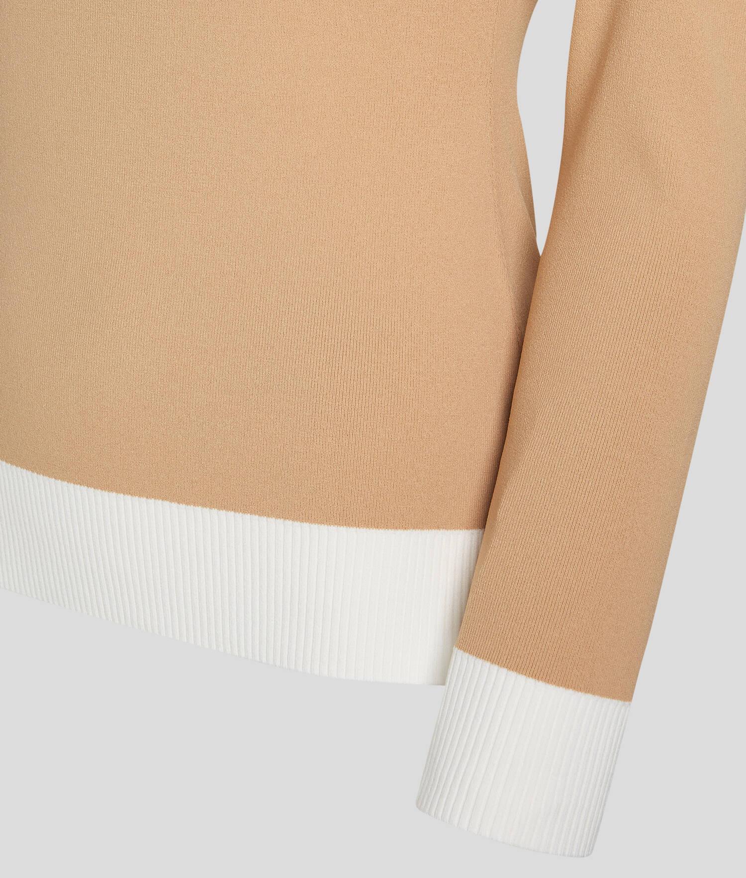 KARL LOGO TURTLENECK SWEATER Product Image