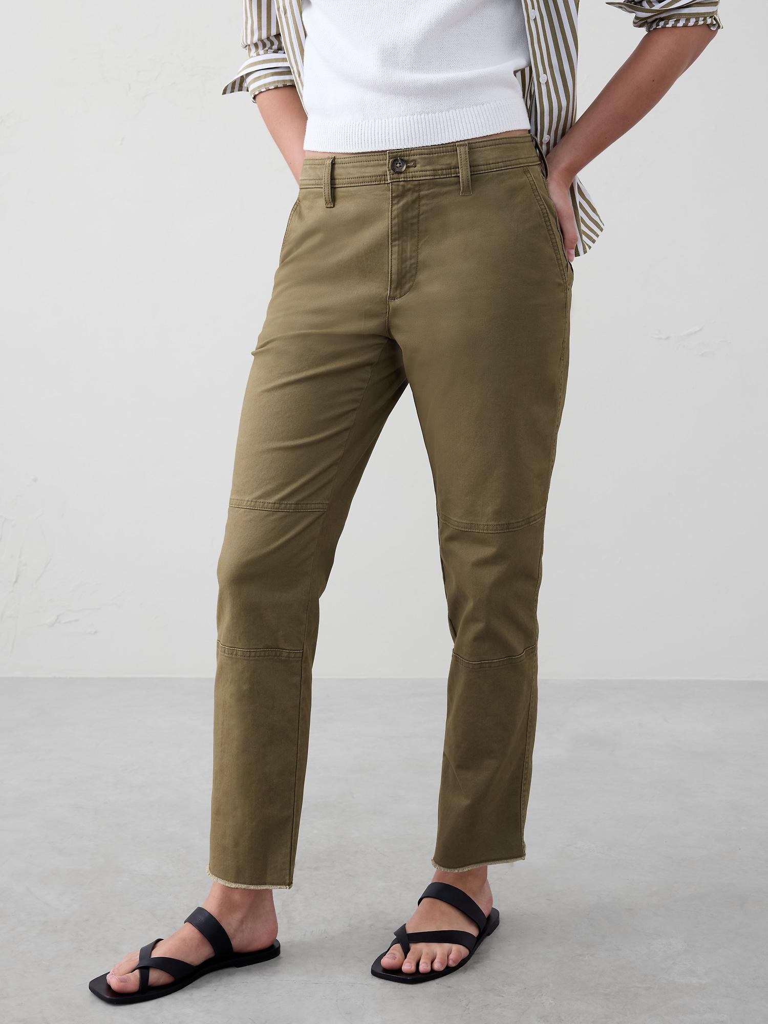 Slim Mid-Rise Pull-On Chino Product Image