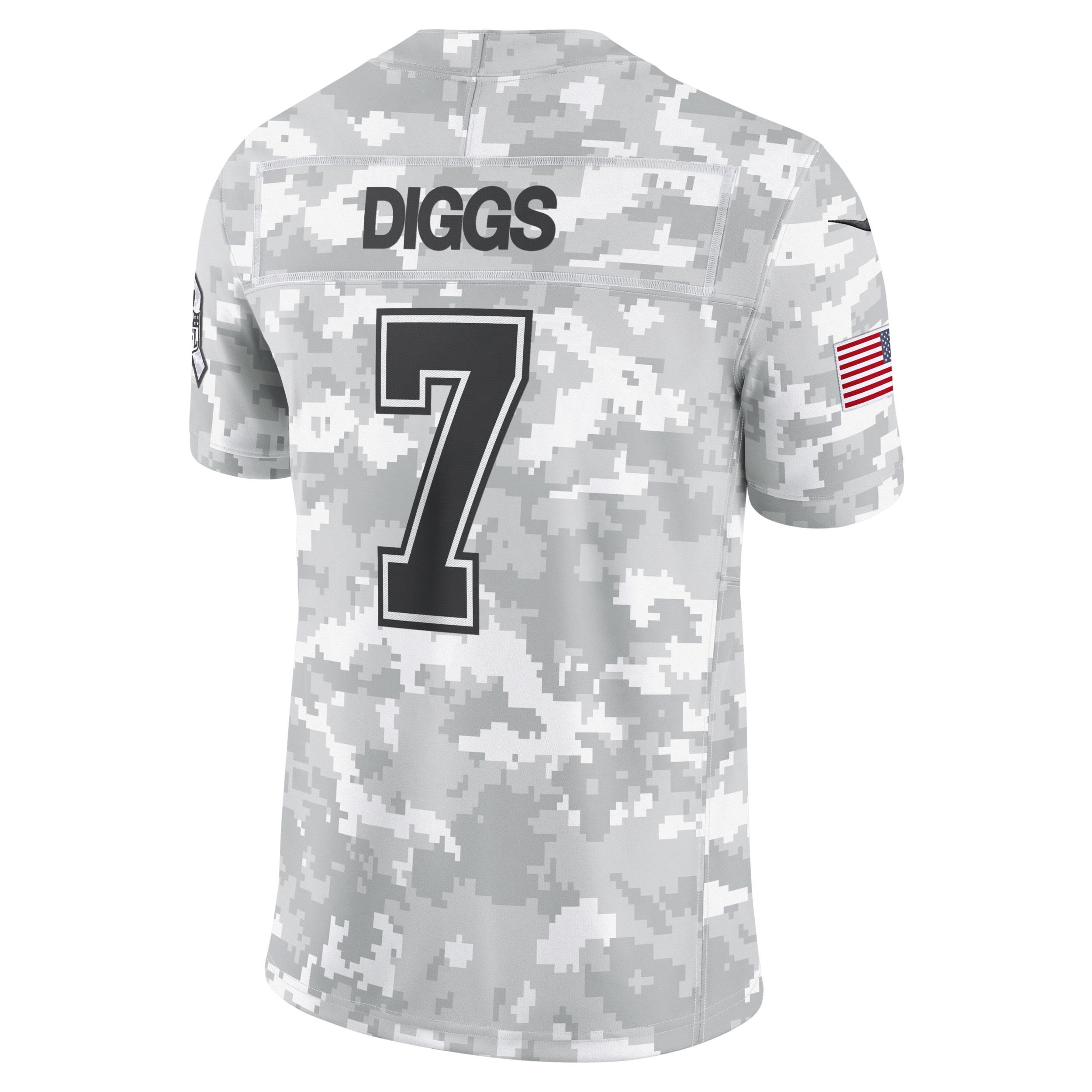 Trevon Diggs Dallas Cowboys Salute to Service Nike Men's Dri-FIT NFL Limited Jersey Product Image