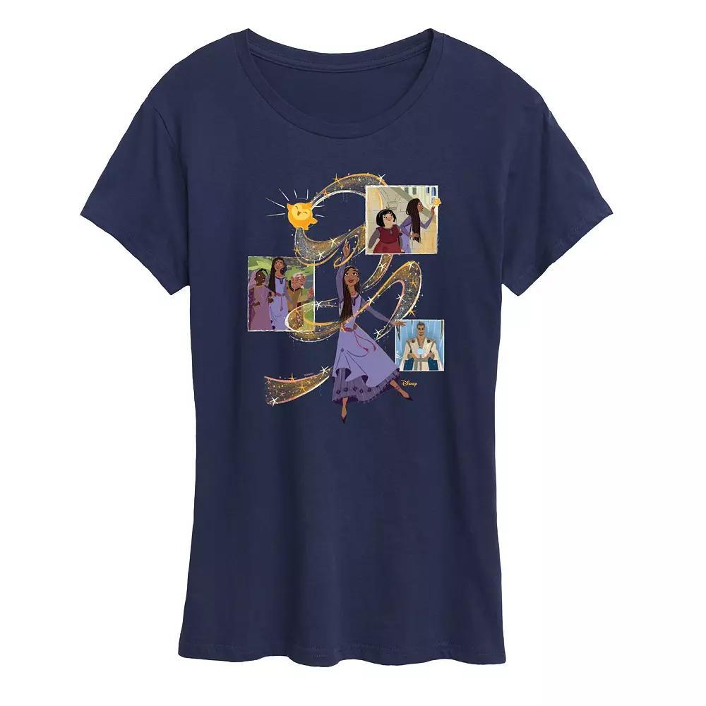 Womens Peace Love Graphic Tee Product Image