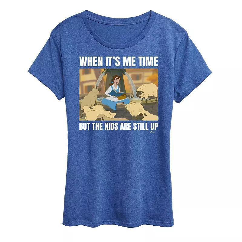 Disney's Lilo & Stitch Women's Nope, Not Today Graphic Tee, Girl's, Size: XL, Grey Blue Product Image
