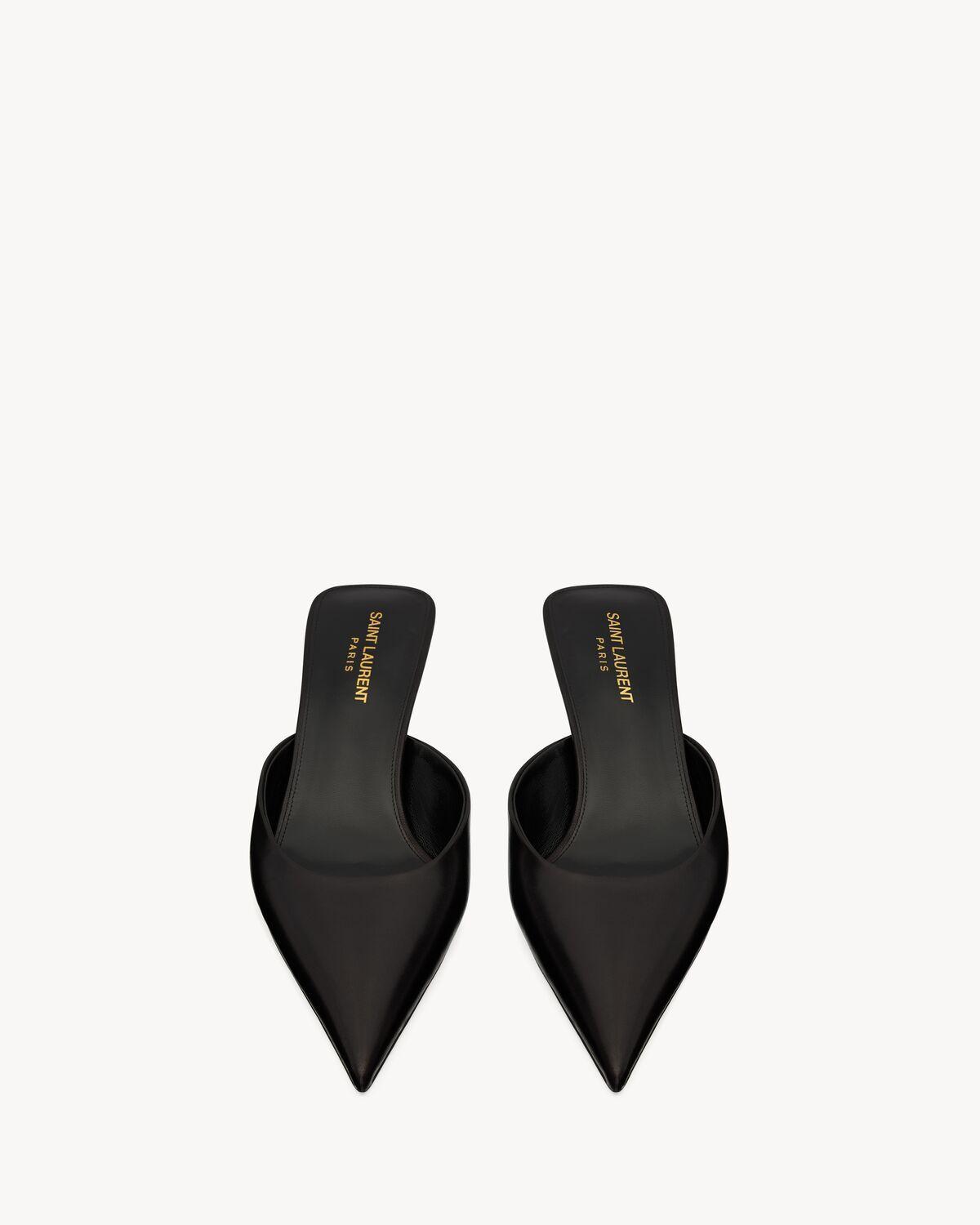 BARBARA mules in smooth leather | Saint Laurent | YSL.com Product Image