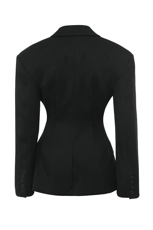 Hudson Black Hourglass Blazer Product Image