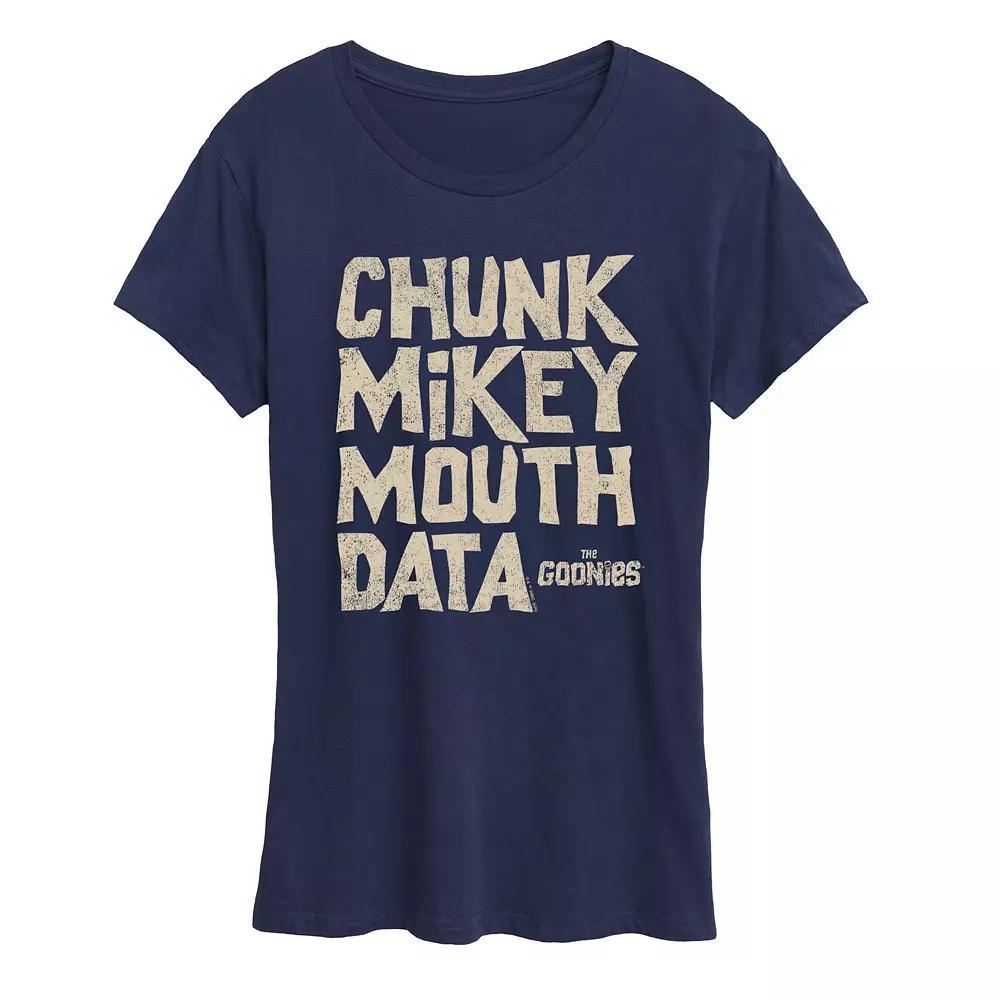 Womens The Goonies Characters Graphic Tee Product Image