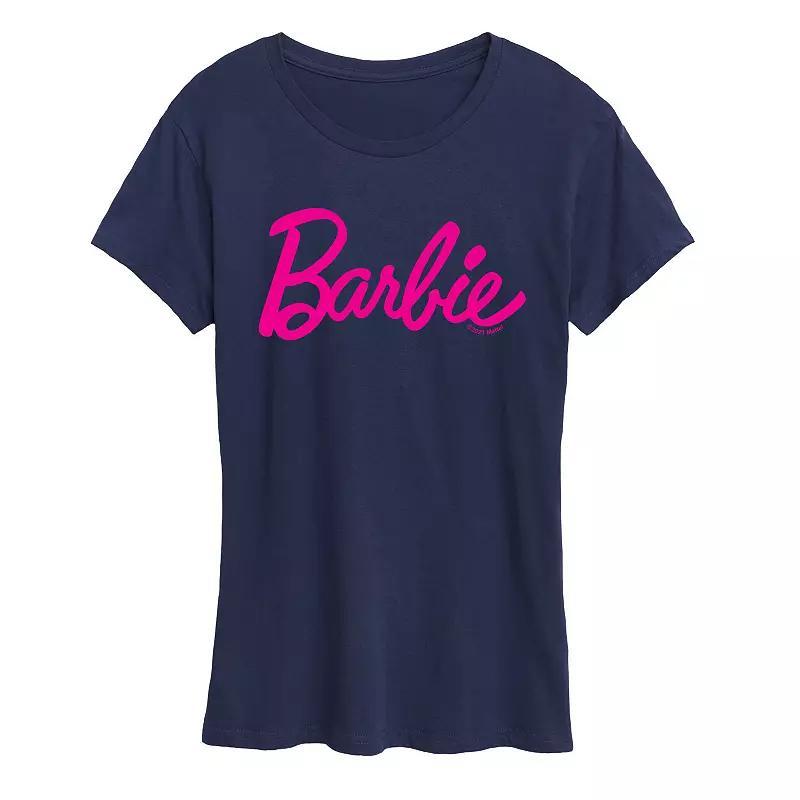 Womens Muted Sunset Mountain Scene Graphic Tee Blue Product Image
