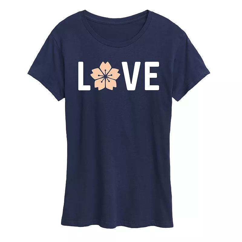Womens Salem Witchy Collegiate Graphic Tee Blue Product Image