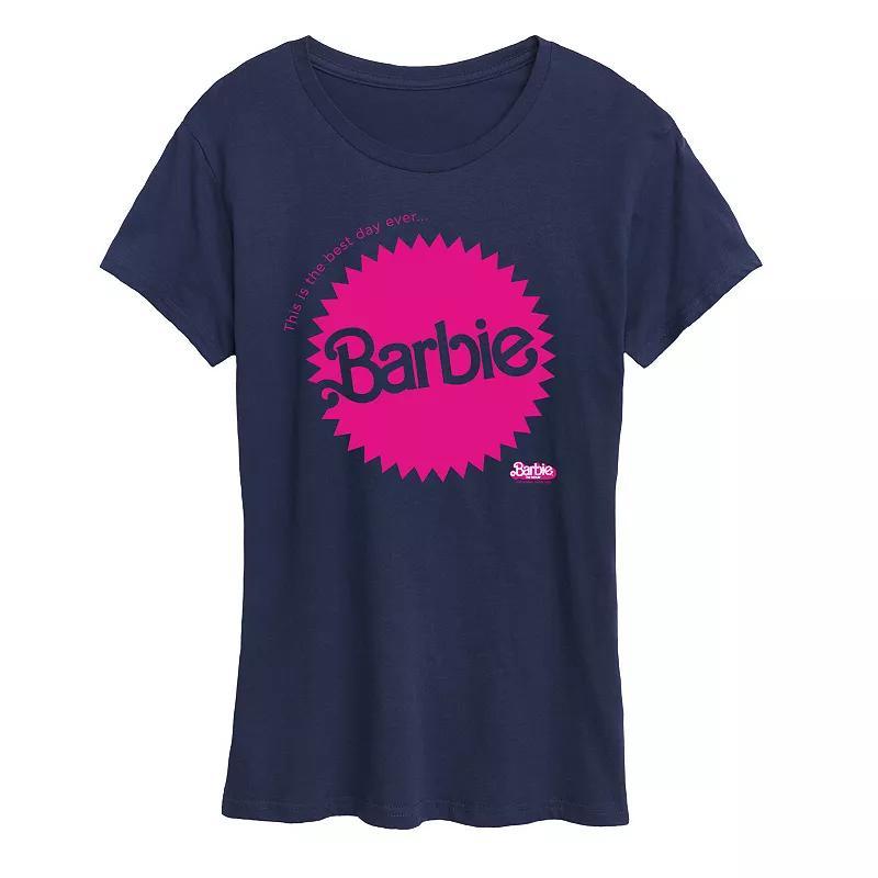 Womens Cherry Coke Heart Cherry Graphic Tee Blue Product Image