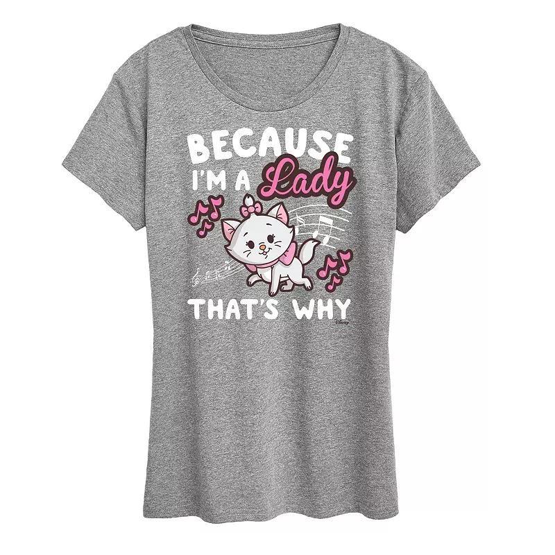 Disneys The Aristocats Womens Im A Lady Graphic Tee, Girls Product Image