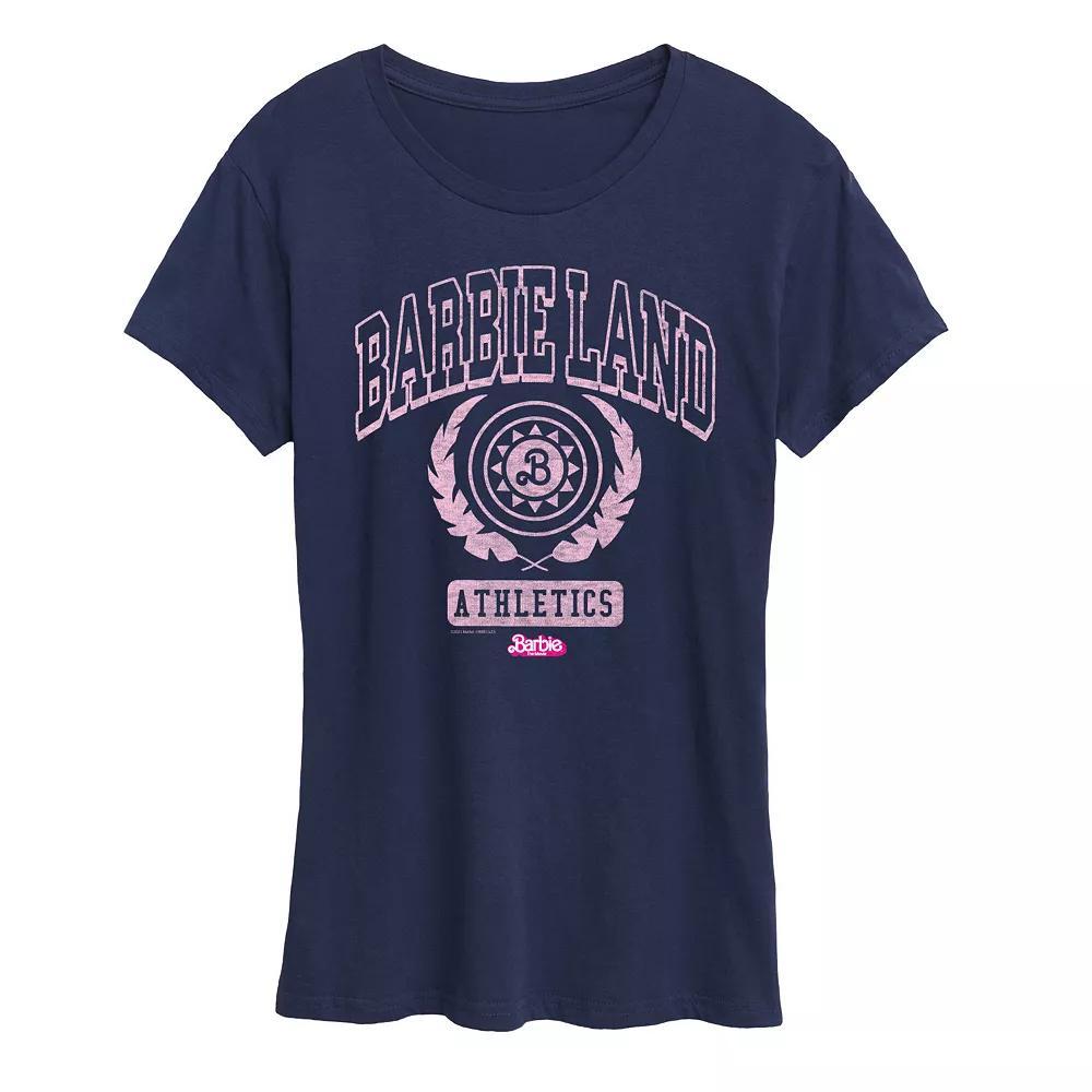 Women's Barbie® Candy Hearts Graphic Tee, Size: Large, Heather Grey Product Image