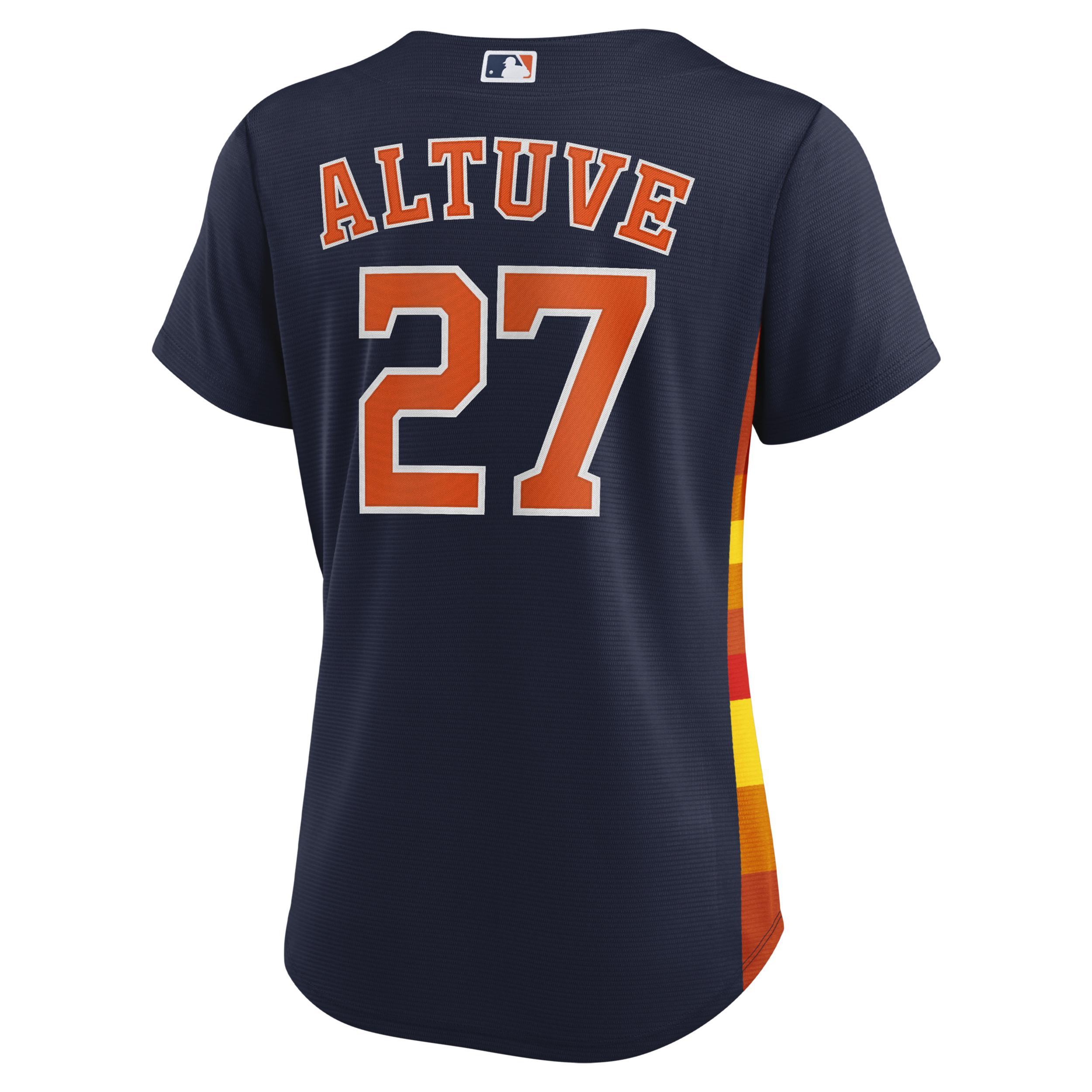 Nike Women's MLB Houston Astros (Jose Altuve) Replica Baseball Jersey Product Image