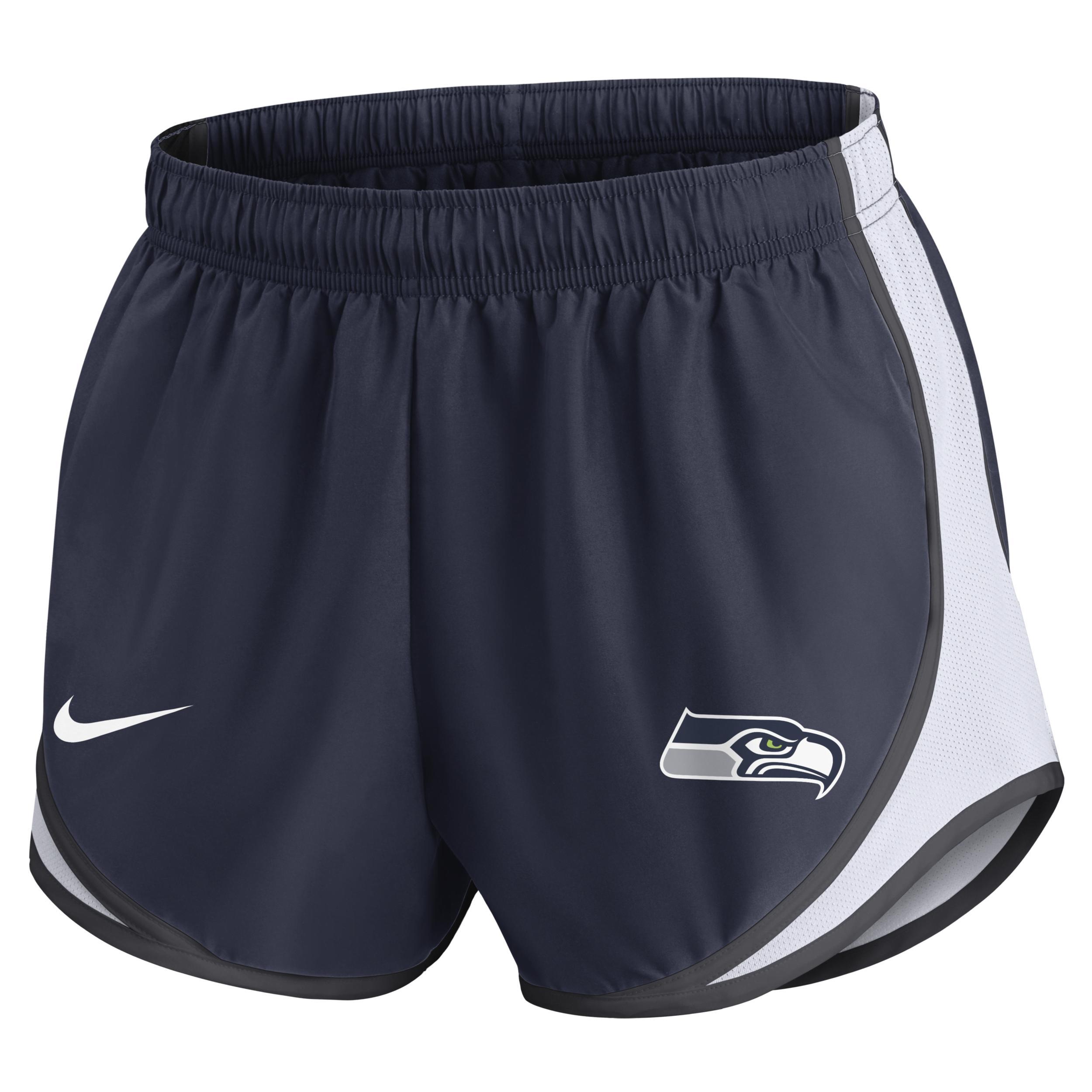 Womens Nike Navy Seattle Seahawks Performance Tempo Shorts Product Image